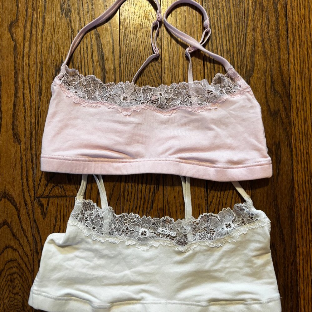 Pack of 2 - Small SKIMS Lace Trim Bralettes